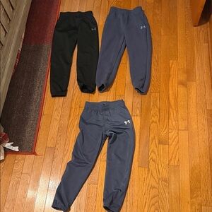 Under Armour Kids' Jogger Pants Lot of 3 - Size 7
